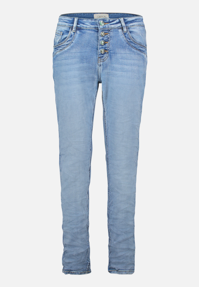 Boyfriend-Jeans im Vintage-Look / Vorderseite