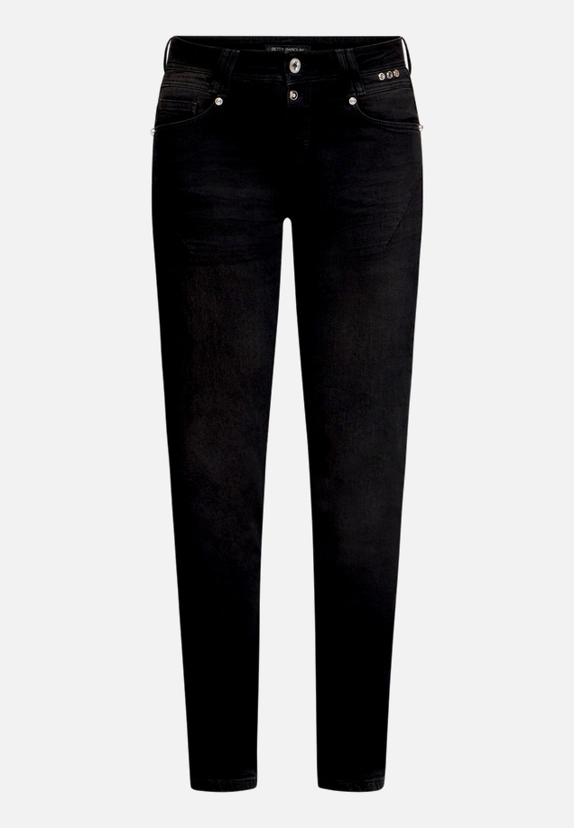 Boyfriend-Hose mit Nieten / Vorderseite