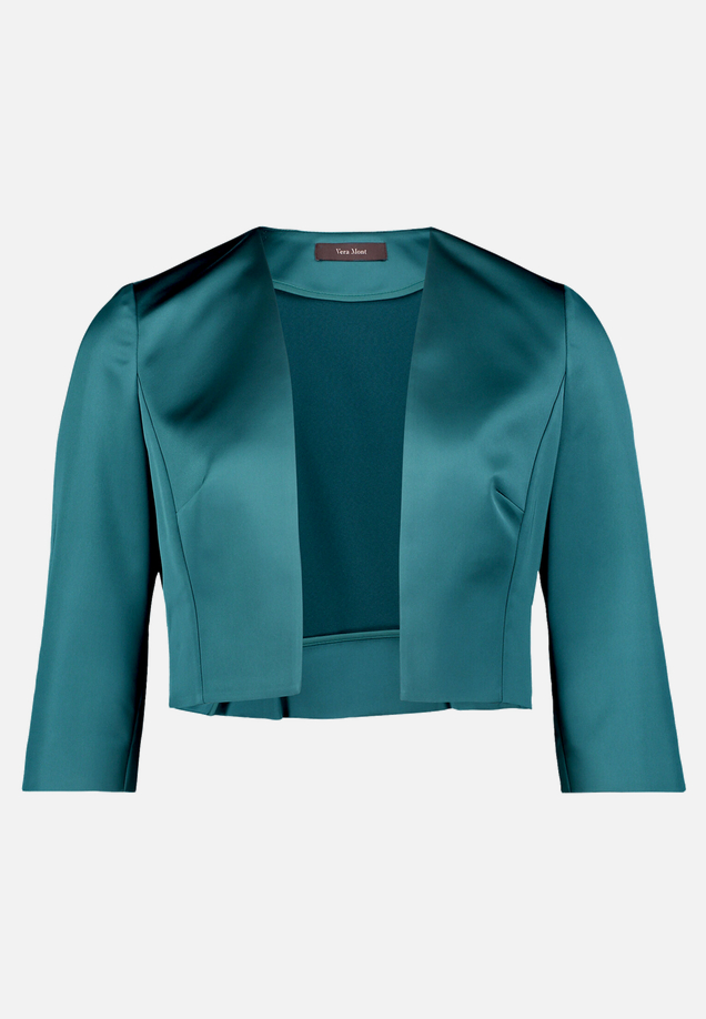 Bolero-Jacke mit Kellerfalten / Vorderseite