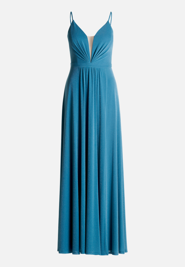 Abendkleid mit Lurexfaden / Vorderseite