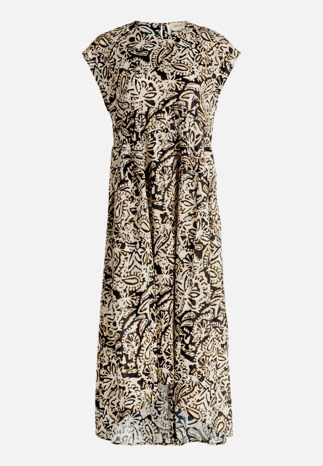 Midikleid mit Muster / Vorderseite