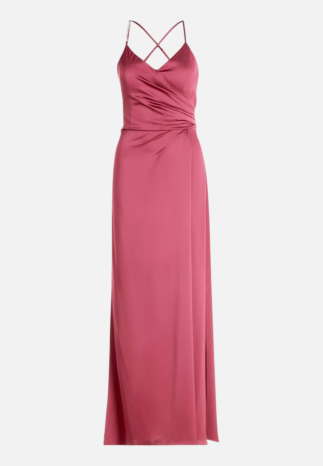 Abendkleid mit Schmucksteinen / Vorderseite