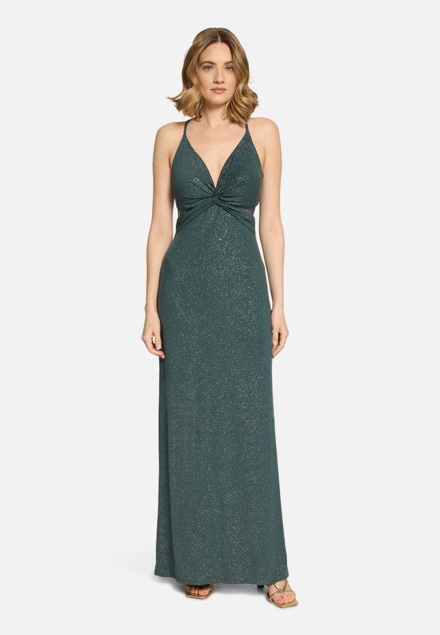 Abendkleid mit Cut-Outs / Modellfoto Vorderseite