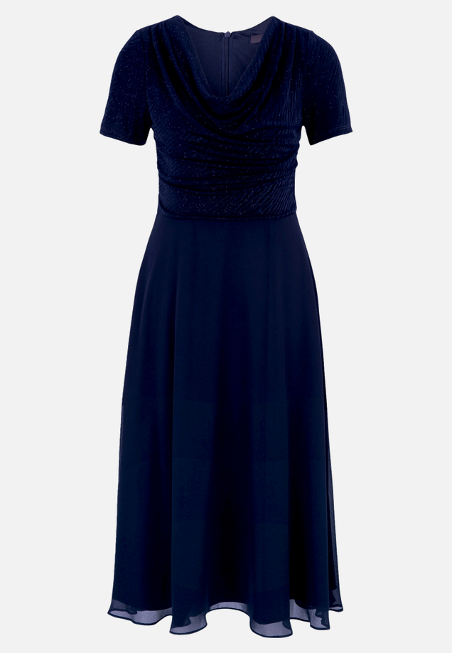 Cocktailkleid im Glitzer-Look / Vorderseite