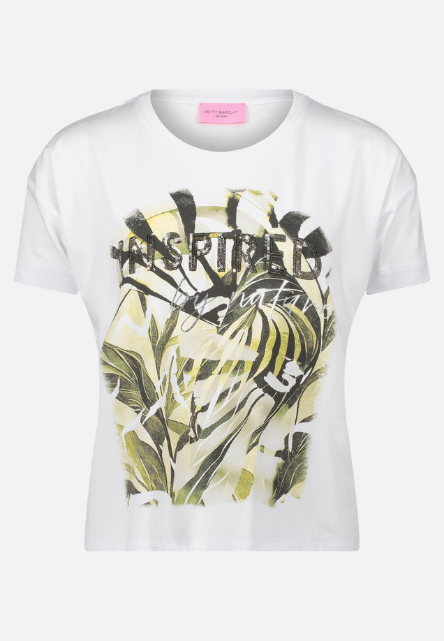 Basic Shirt mit Aufdruck / Vorderseite