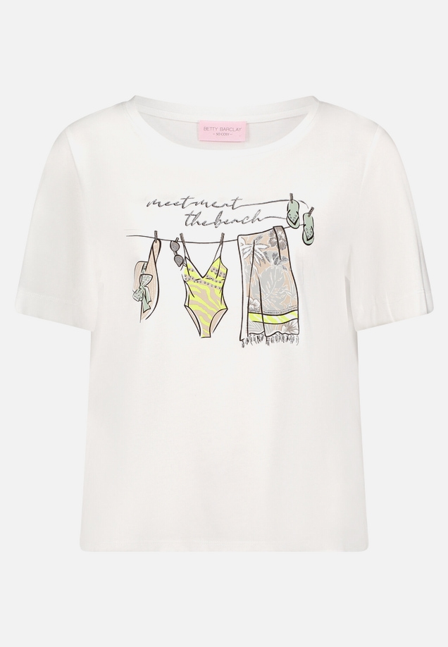 Basic Shirt mit Aufdruck / Vorderseite