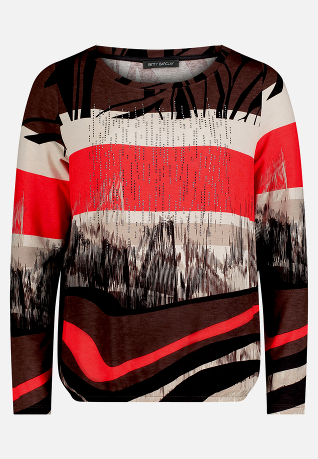 Casual-Shirt mit Gummizug / Vorderseite