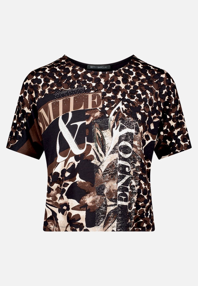 Oversize-Shirt mit Aufdruck / Vorderseite