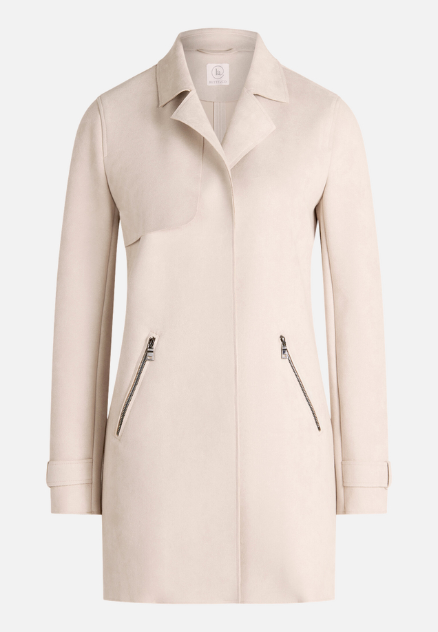 Longjacke mit Reverskragen / Vorderseite