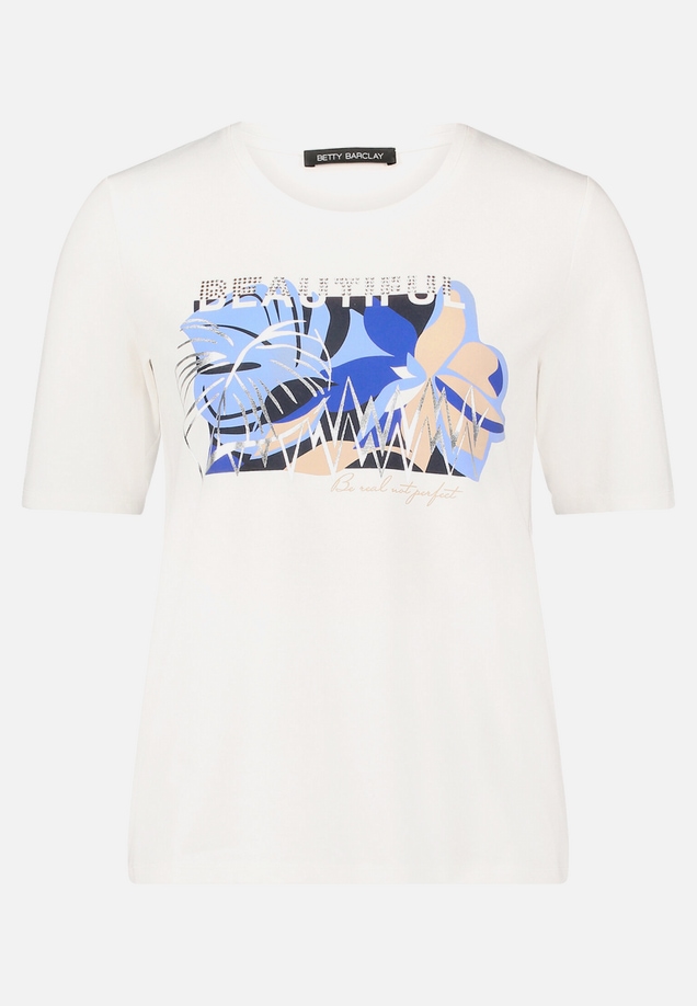 Basic Shirt mit Placement / Vorderseite