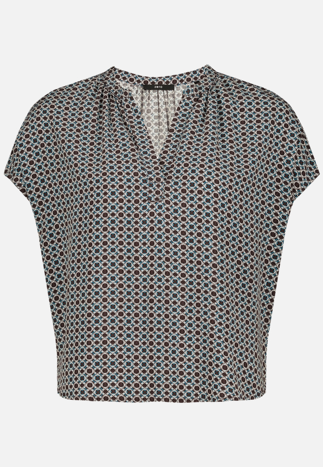 Blusenshirt  mit grafischem Muster  / Vorderseite