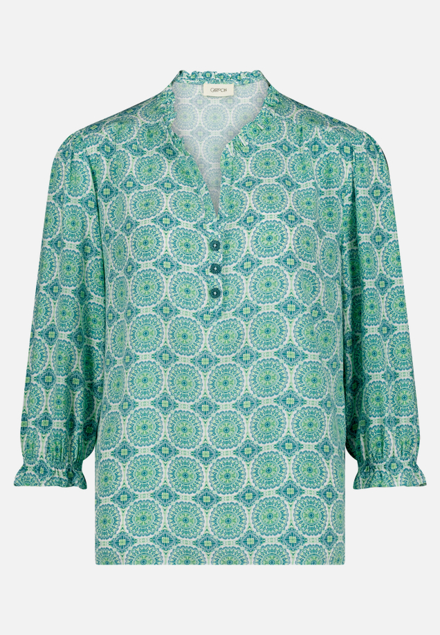 Casual-Bluse mit Raffung / Vorderseite