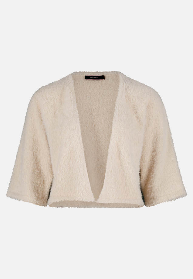 Strick-Cardigan mit 3/4 Arm / Vorderseite