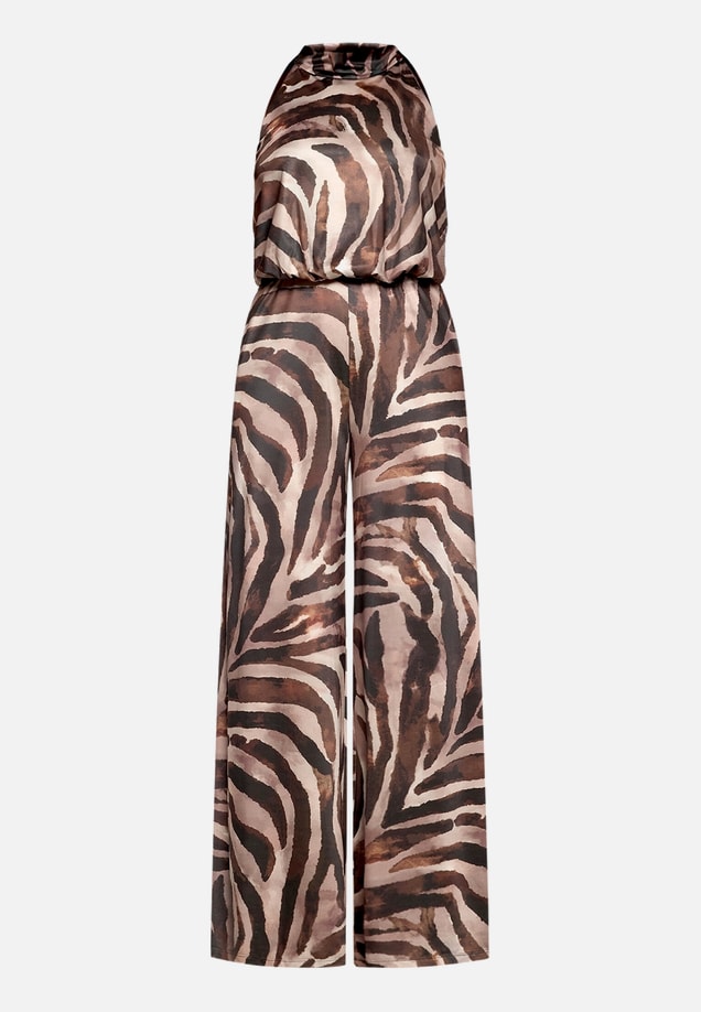 Jumpsuit mit Animalprint / Vorderseite