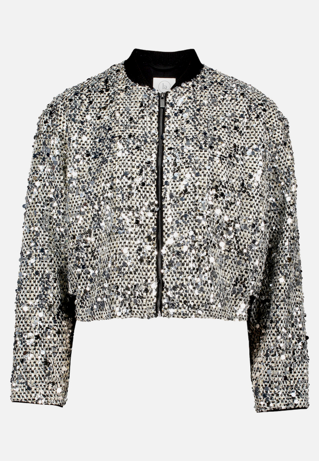 Blouson mit Pailletten / Vorderseite