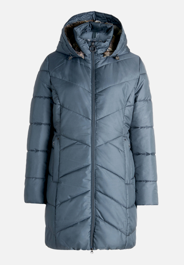 Outdoorjacke mit abnehmbarer Kapuze / Vorderseite