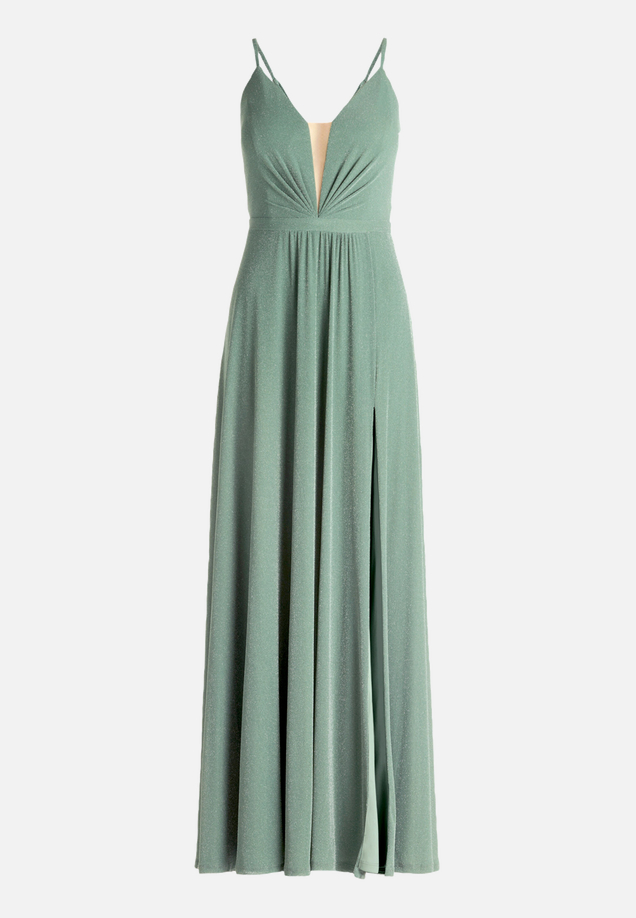 Abendkleid mit Lurexfaden / Vorderseite