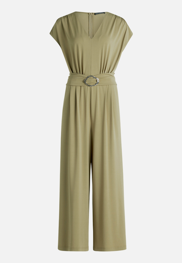 Eleganter Jumpsuit mit Raffung / Vorderseite