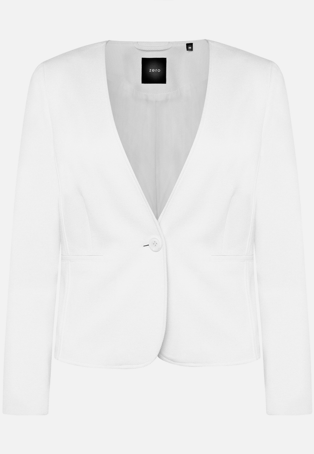 Blazer mit Paspeltaschen / Vorderseite