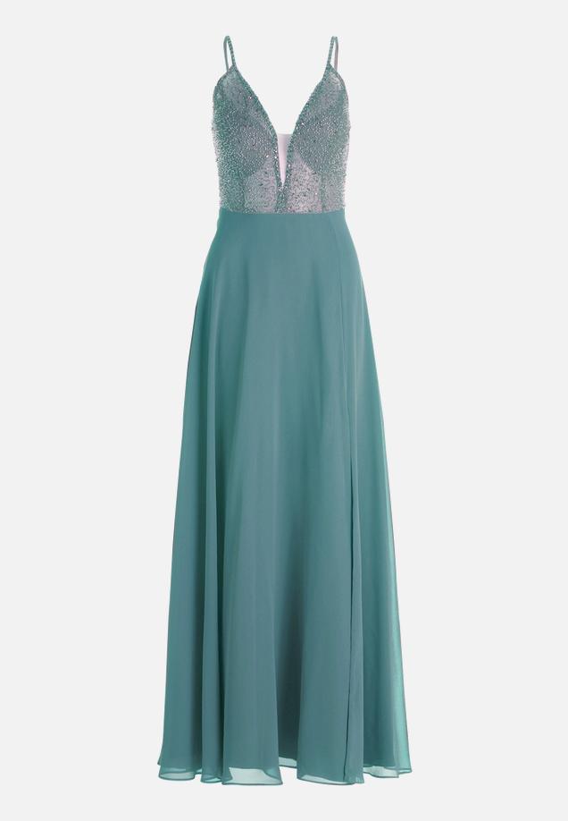 Abendkleid mit Stickerei / Vorderseite