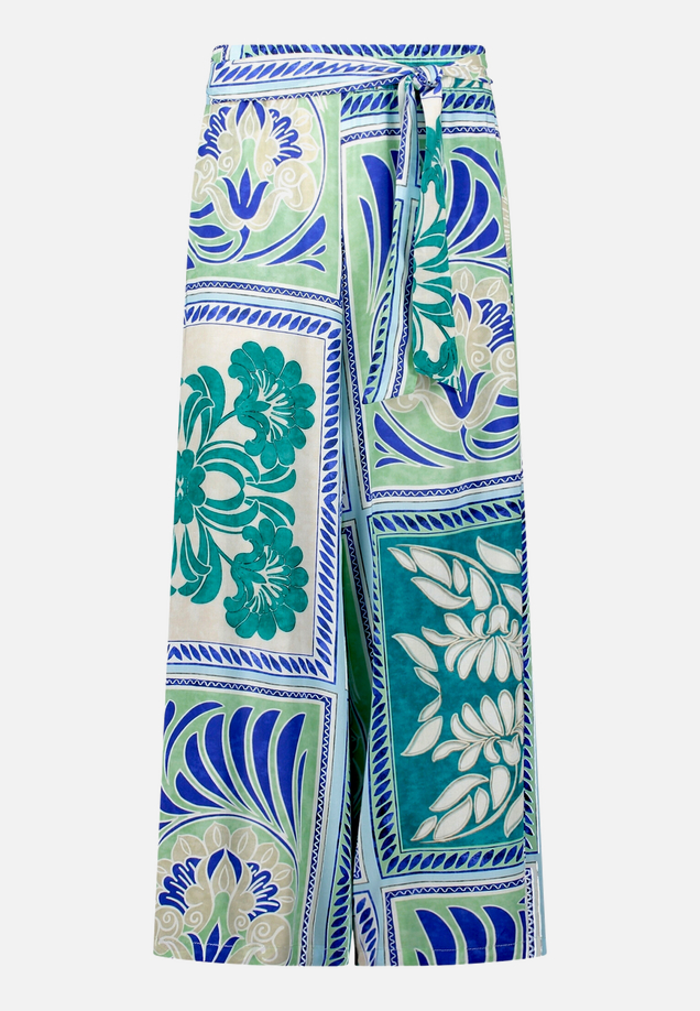 Palazzo-Hose mit Gummizug / Vorderseite