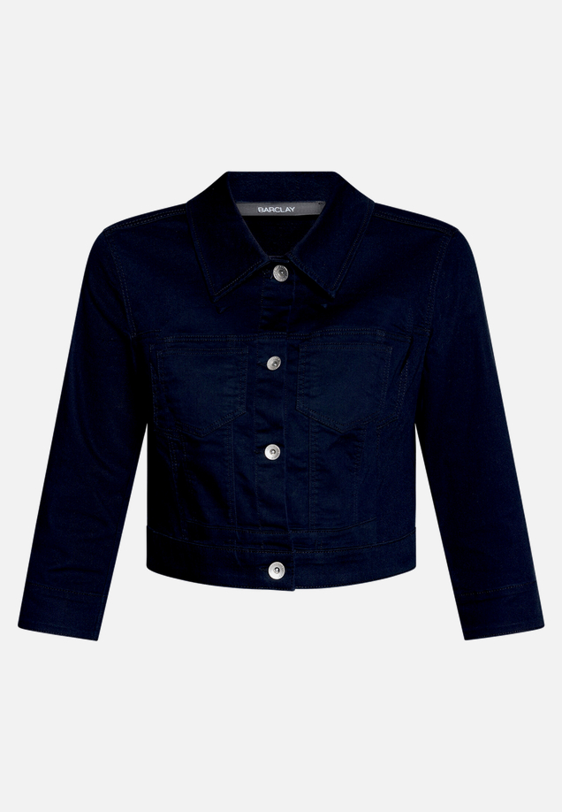Jeansjacke mit 3/4 Arm / Vorderseite