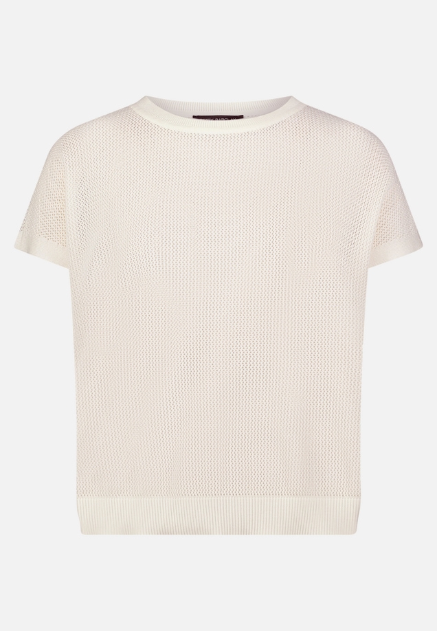 Lochstrick-Pullover ohne Arm / Vorderseite