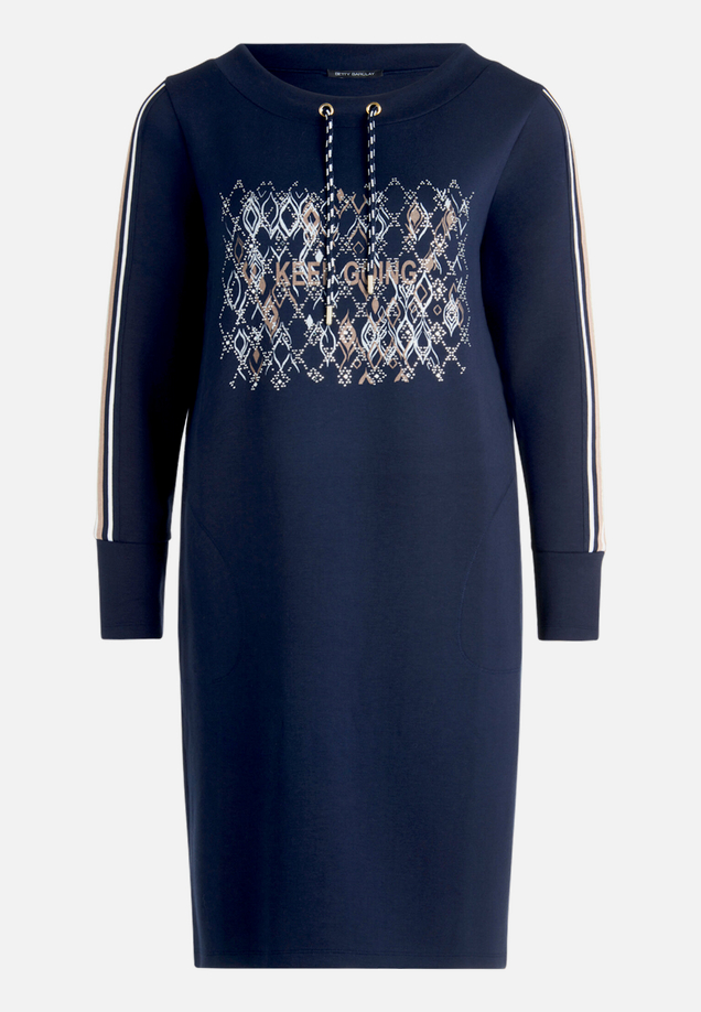 Jerseykleid mit 3/4 Arm / Vorderseite