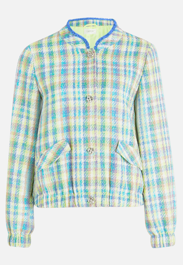 Blazer-Jacke kariert / Vorderseite