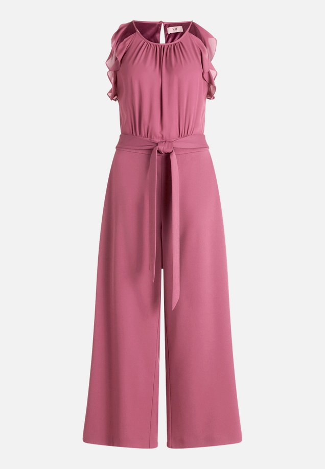 Jumpsuit mit Volant / Vorderseite