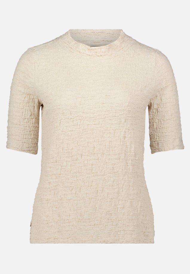 Strukturshirt mit Stehkragen / Vorderseite