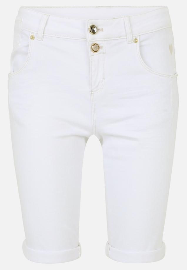 Shorts mit Stickerei / Vorderseite