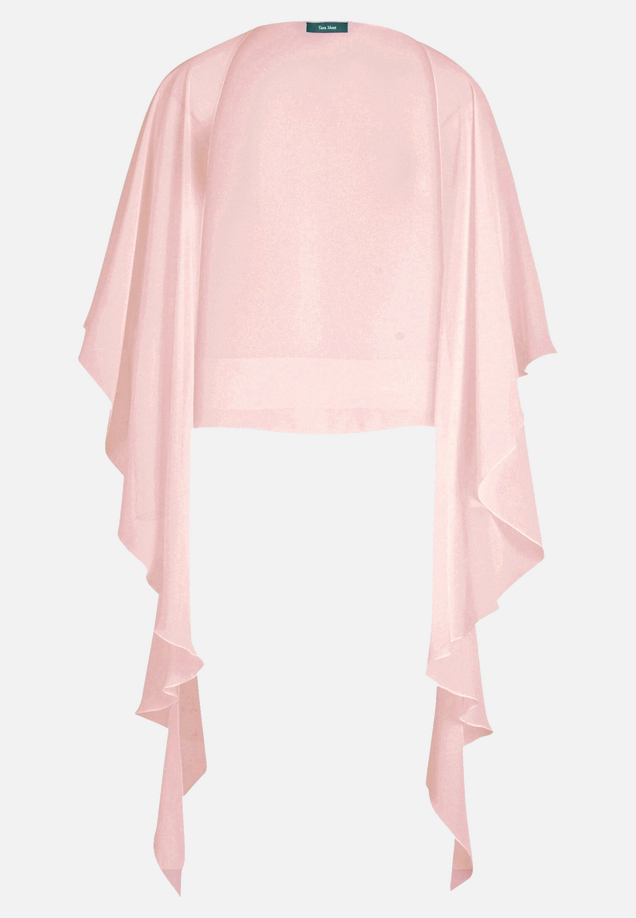 Chiffonstola mit Volant / Vorderseite