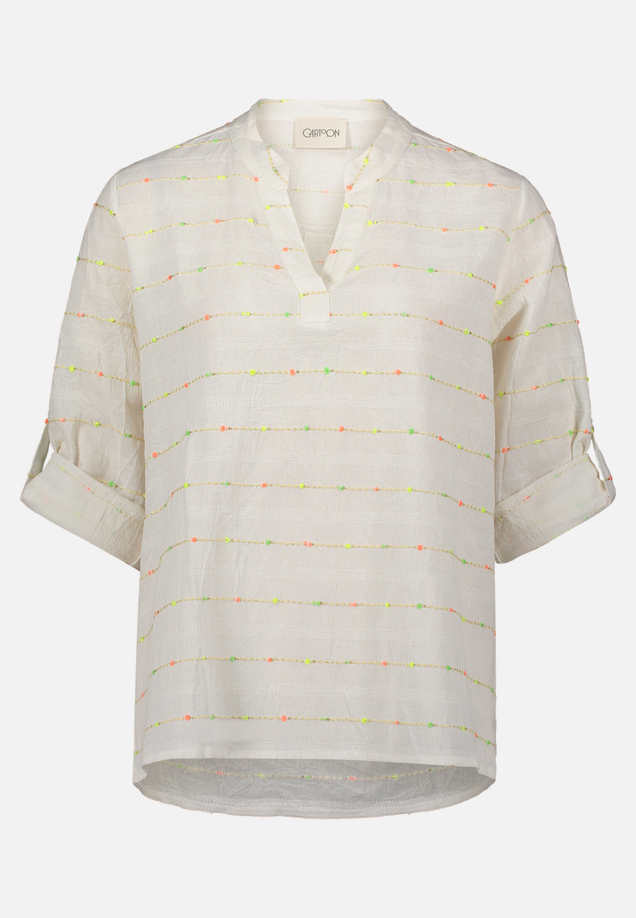 Casual-Bluse mit Lurexfaden / Vorderseite