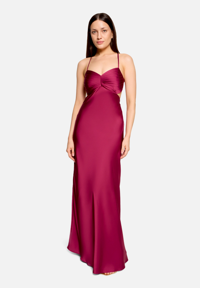Cocktailkleid mit Cut-Outs / Modellfoto Vorderseite