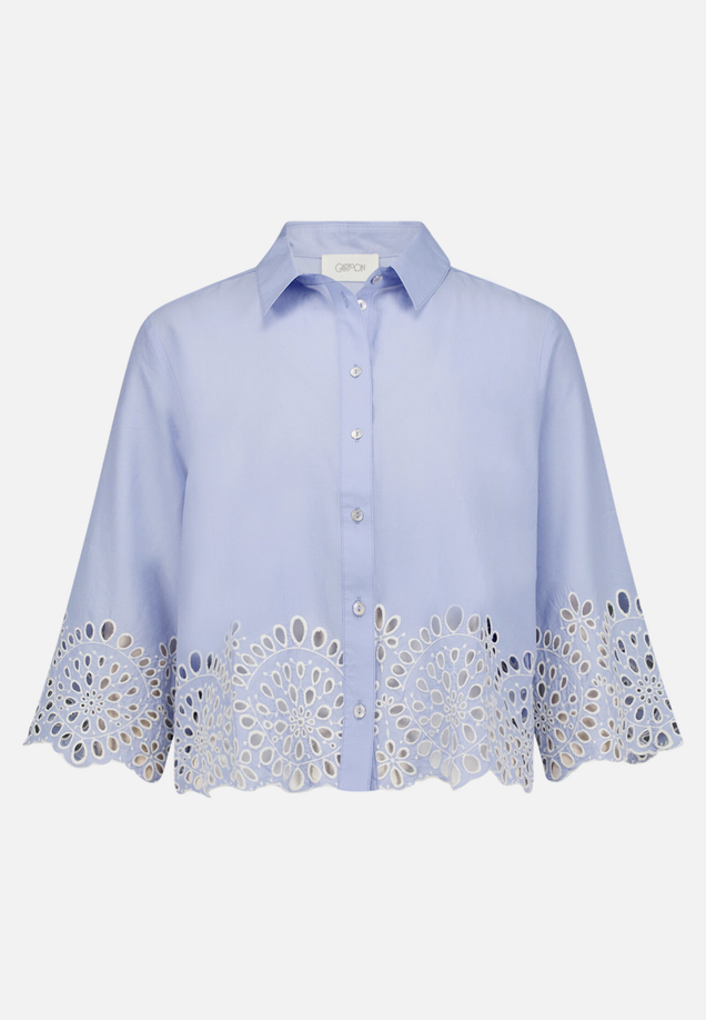 Casual-Bluse mit Stickerei / Vorderseite