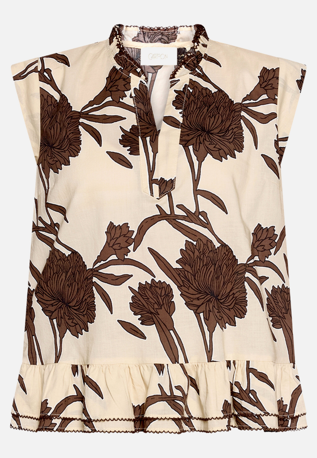 Casual-Bluse mit Raffung / Vorderseite
