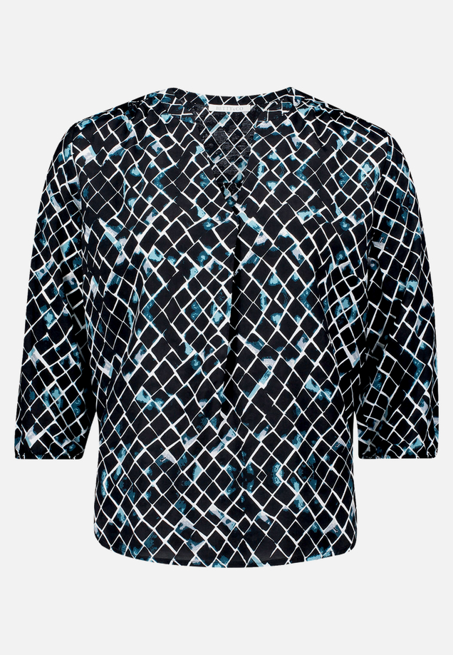 Schlupfbluse mit Print / Vorderseite