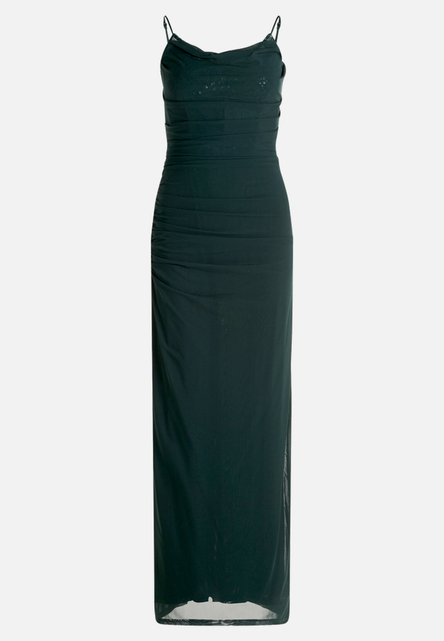 Abendkleid mit Spitzeneinsatz / Vorderseite