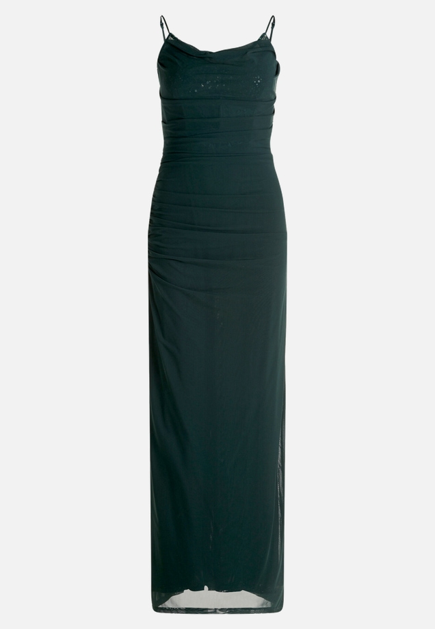 Abendkleid mit Spitzeneinsatz / Vorderseite
