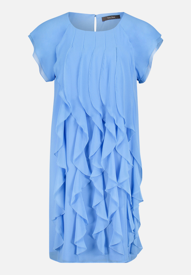 Cocktailkleid mit Volant / Vorderseite