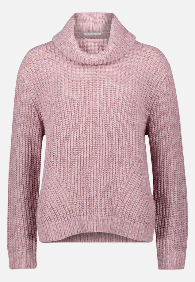 Strickpullover mit Lurexfaden / Vorderseite