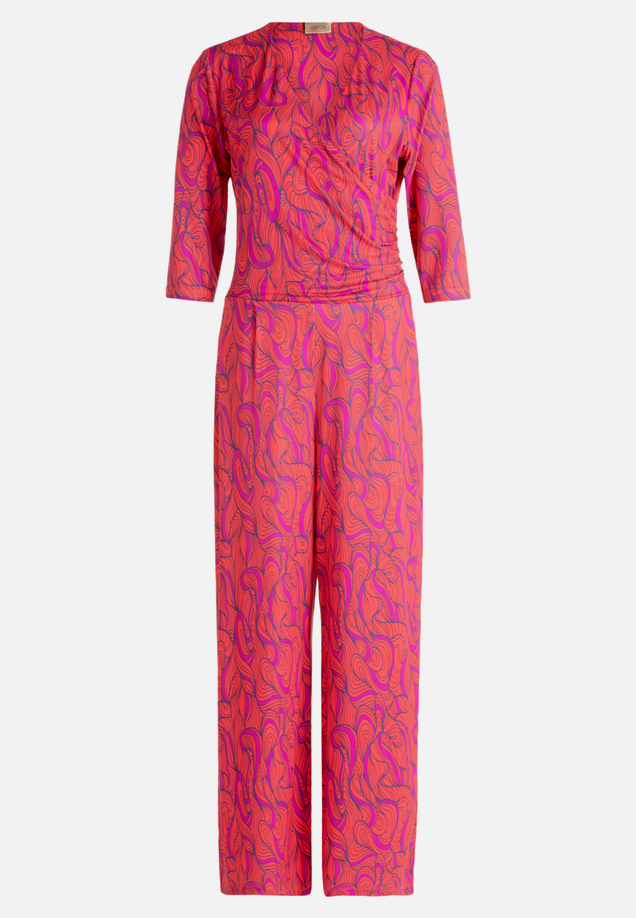 Jumpsuit mit weitem Bein / Vorderseite
