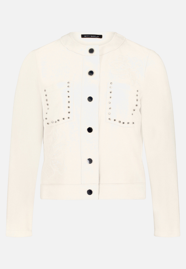 Blazer-Jacke mit Knöpfen / Vorderseite