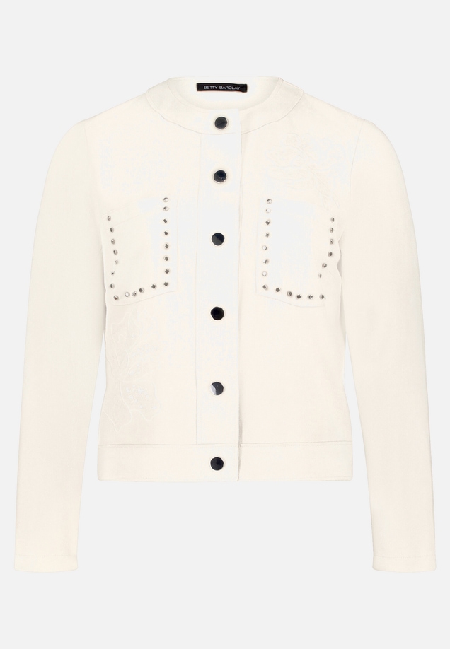 Blazer-Jacke mit Knöpfen / Vorderseite