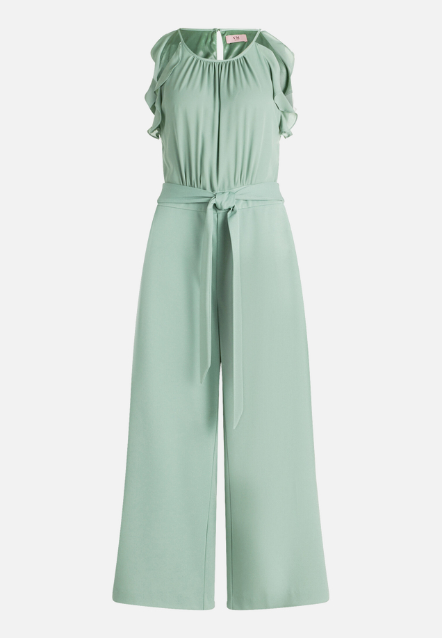 Jumpsuit mit Volant / Vorderseite