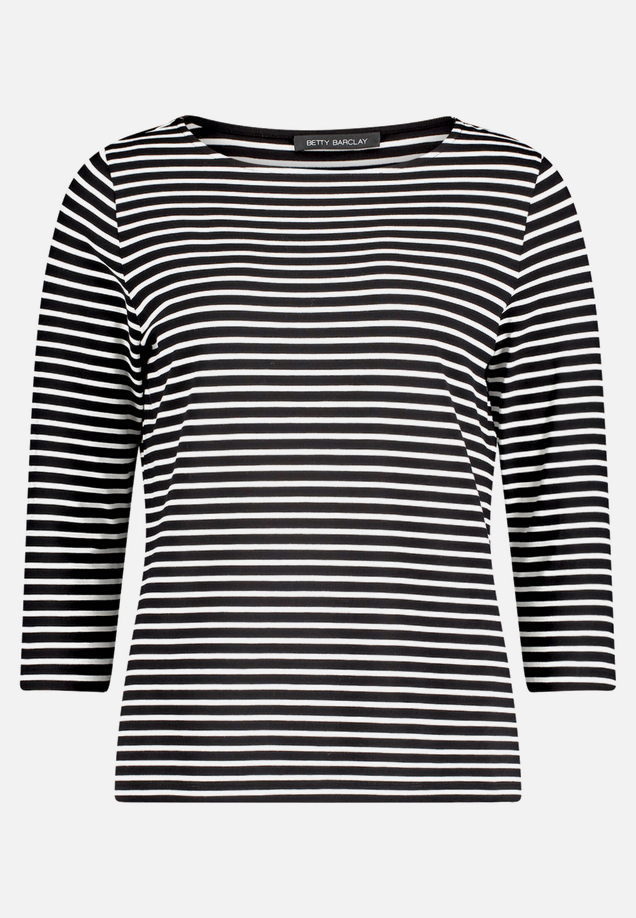 Basic Shirt mit Ringel / Vorderseite