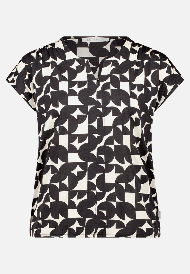 Blusenshirt mit Gummizug / Vorderseite