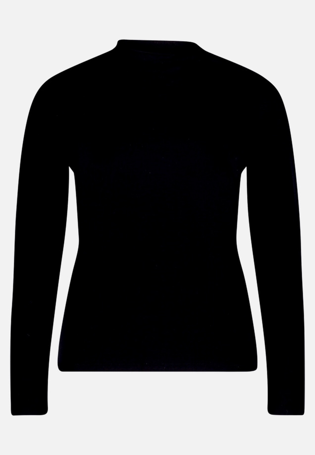 Langarm-Shirt mit Kragen / Vorderseite