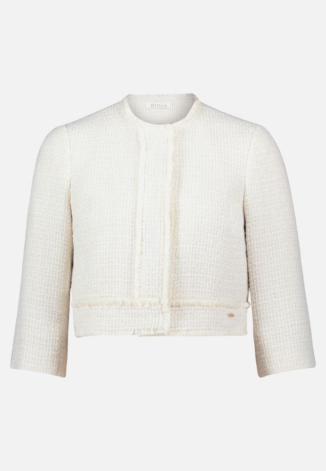 Bolero-Jacke mit aufgesetzten Taschen / Vorderseite